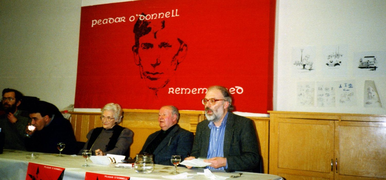 Public Meeting about Peadar O'Donnell, 1993